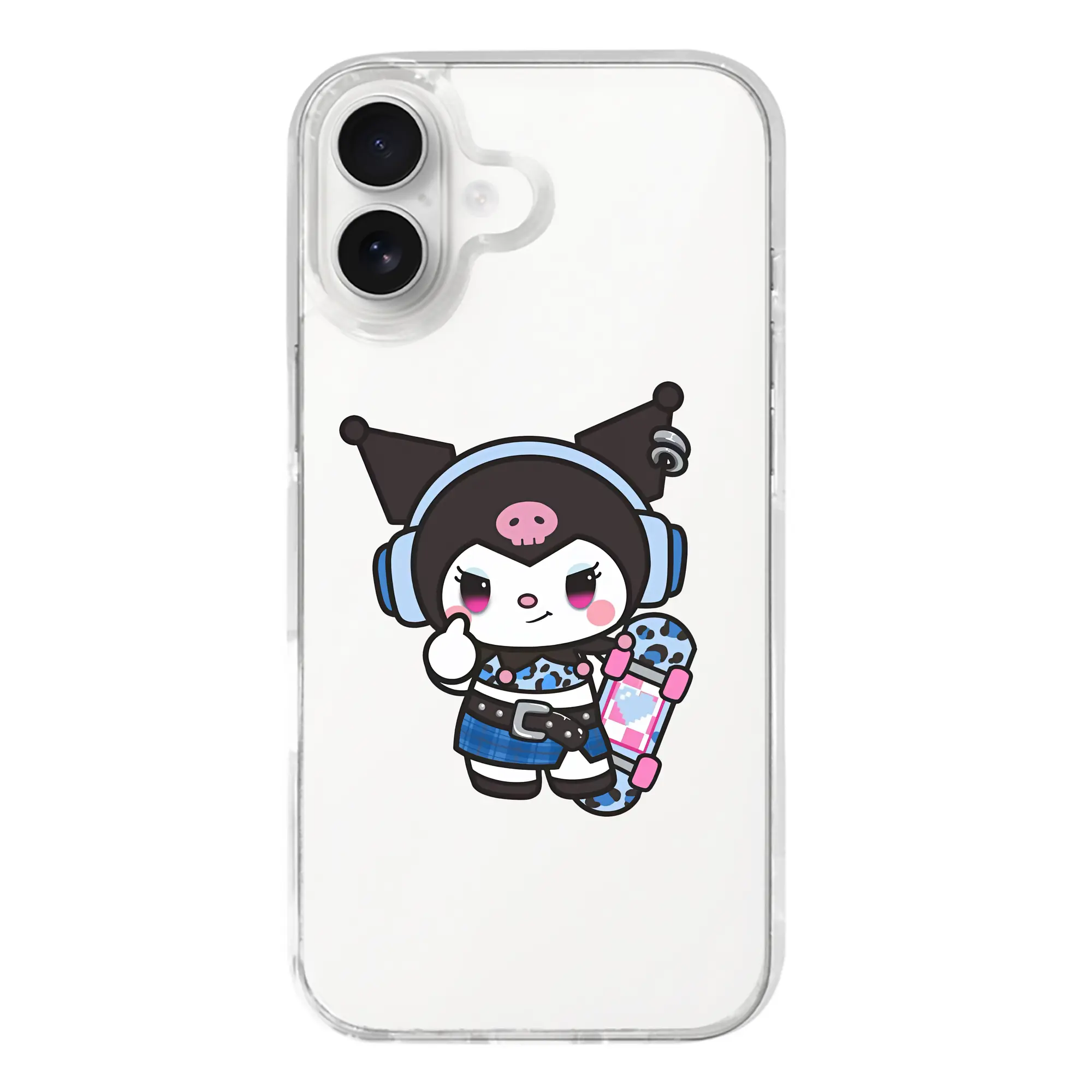 サンリオ グッズ,クロミ - iPhone 17シリーズ 透明スマホケース – 薄型・耐衝撃・精密フィット保護カバー